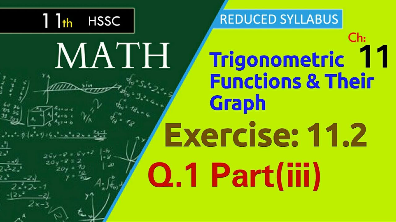 FSc Math part 1,Ch 11, lec 2Exercise 11.2 Question no 1 Part 3 Class