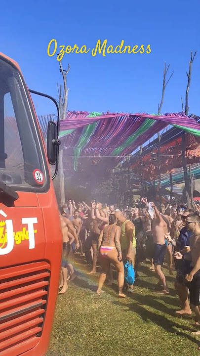 Ozora Festival 2024 Madness - Rain dance vibes. Part 1 #musicfestival #rave #raindance