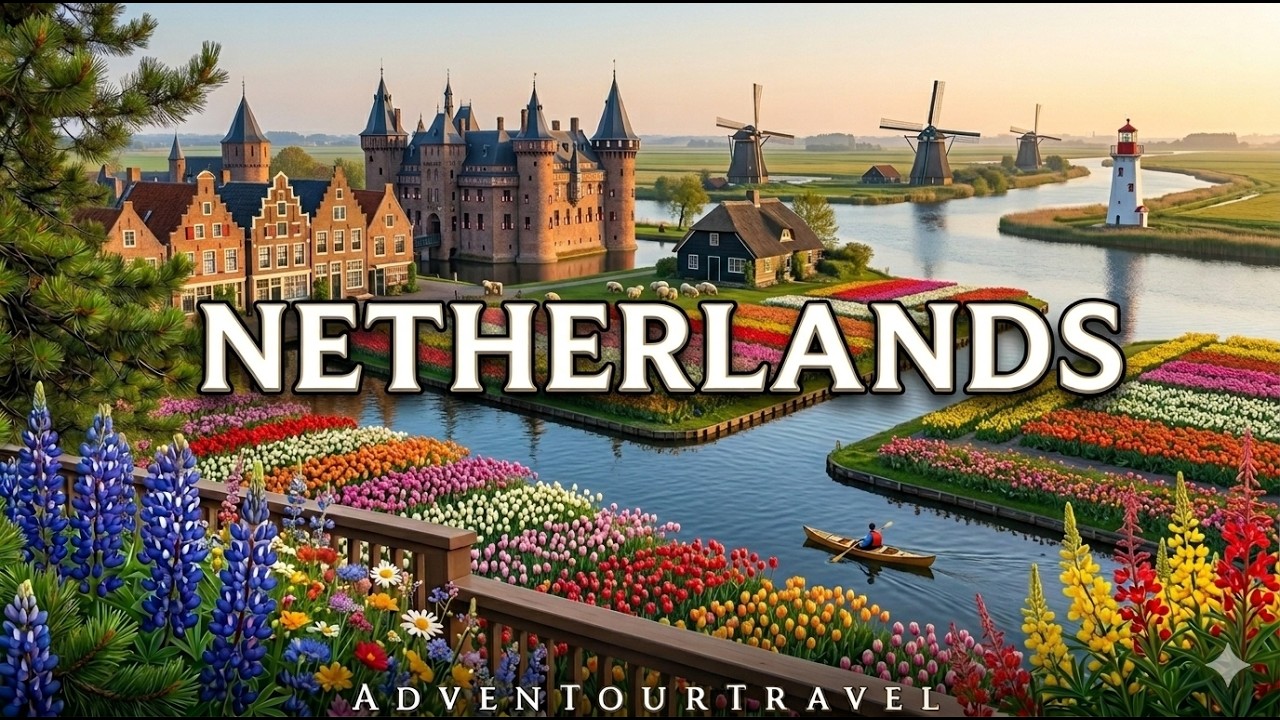 The Netherlands Revealed | Best Places to Visit | Travel Documentary 4k Video