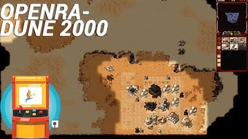 Game Play | OpenRA Dune 2000 Multiplayer gameplay
