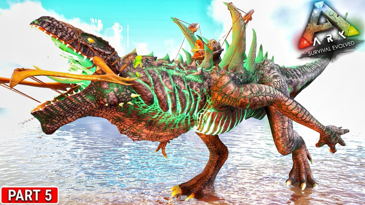 We Found Two Dangerous Godzilla And Then Tame Them 🔥🔥 : Ark Pyria : ARK ...