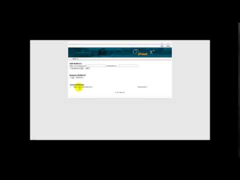 How to set up a simple domain name Redirect