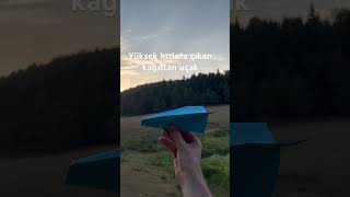 Yüksek Hızlara Çıkan Kağıttan Uçak