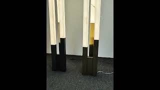 Modern Soft Glow LED Alabaster High Standing Floor Lamp use for Living Room