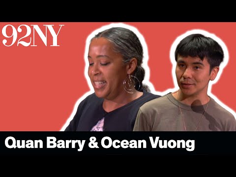 Quan Barry and Ocean Vuong