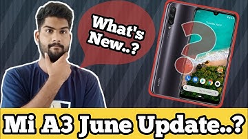 Mi A3 June Update | mi a3 new update | Techqee Emmi