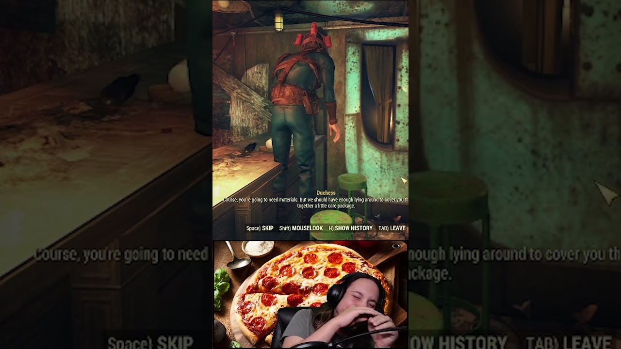 This glitch broke my brain #fallout76 #funny #shorts