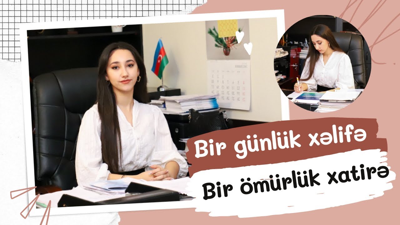 Bir Günlük Xəlifə | Prorektor oldumm🤩