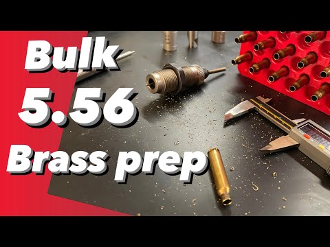 Bulk Military 5.56/223 Brass Prep for RELOADING