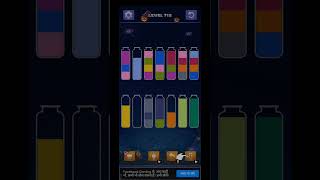 Water Sort Puzzle Level 712 #puzzle #watersort #waterpuzzle