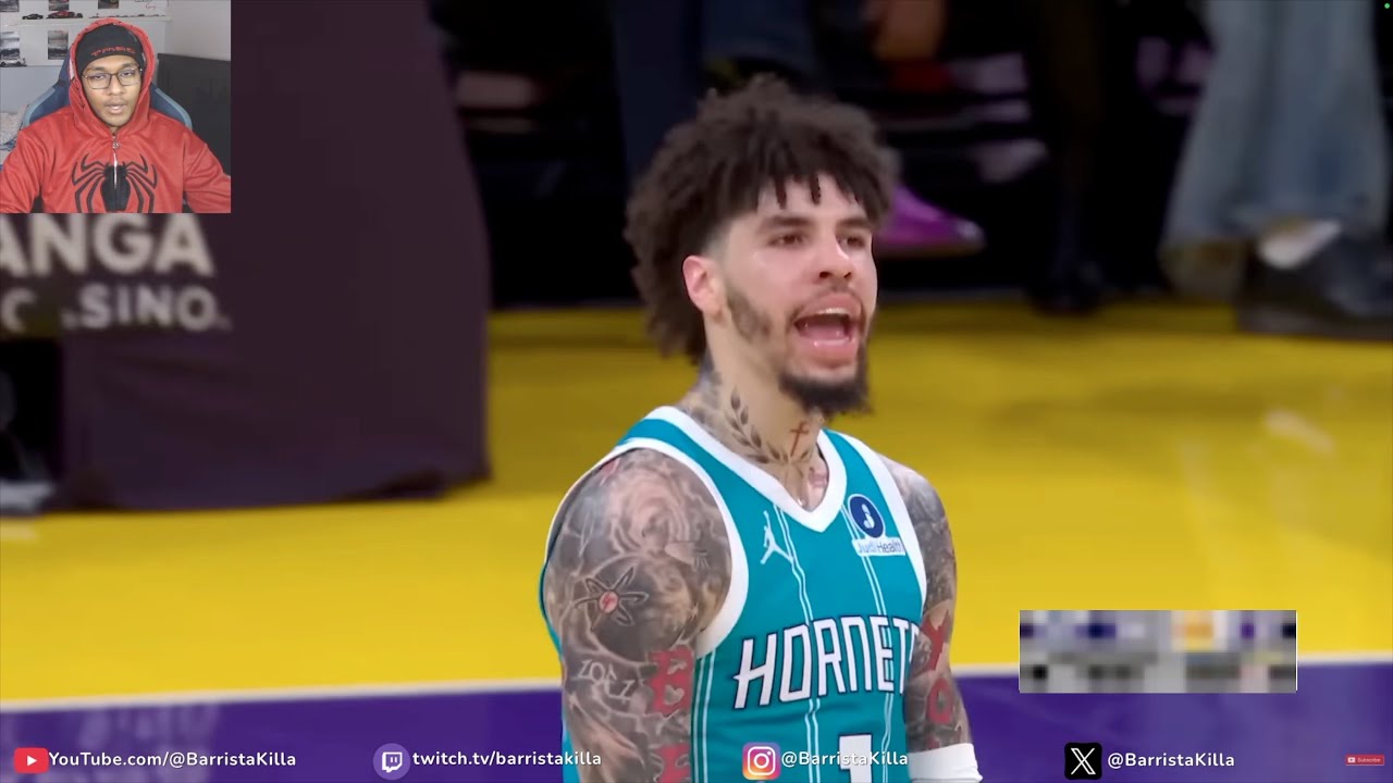LAMELO DESTROYS THE LAKERS! Charlotte Hornets VS Los Angeles Lakers Highlights NBA 2025-26 REACTION!