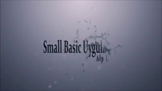 Small Basic | Toplama Yapan Program.
