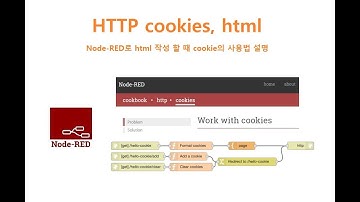 HTTP Cookies html Node-RED (2) [두원공과대학교 AI융합과 김동일교수] 5.11