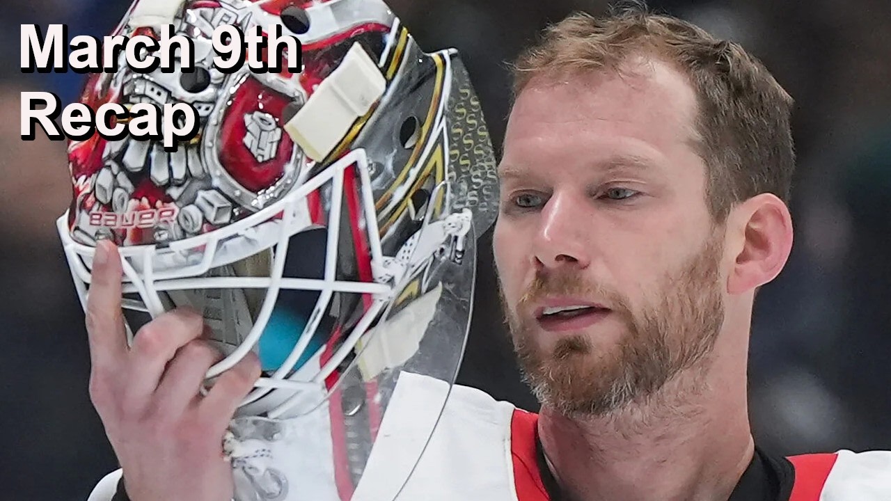 March 9th NHL Recap