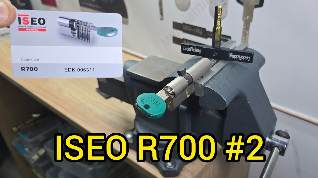 ISEO R700 type 2 Новая самоимпресия для замков Исео Р700 Италия 