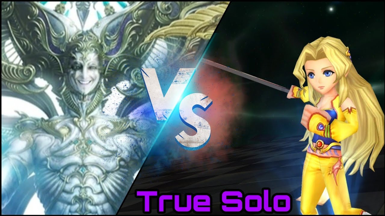 [DFFOO GL] Bhunivelze SHINRYU | True Solo Celes clear