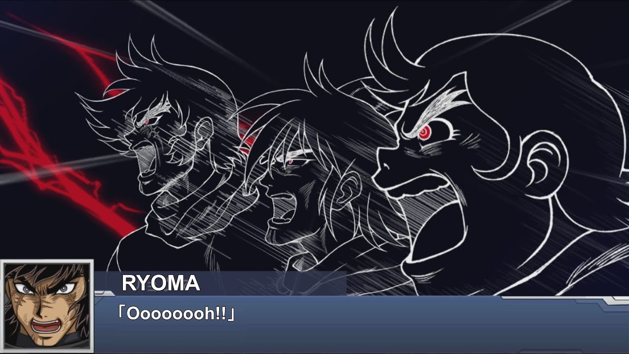 [ENG Sub]Super Robot Wars DD - Getter Noir-1 Attacks(SSR4) | スパロボDD - ゲッターノワール1号機  全武装