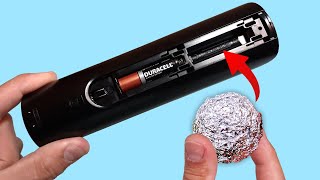 Take a Aluminum Foil and Fix All Remote Controls in Your Home! How to Repair Any TV Remote Control! by Mr. Inventor 1001 19,301 views 3 months ago 4 minutes, 1 second