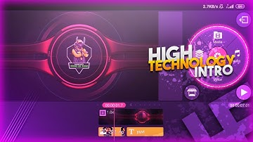 HIGH TECHNOLOGY INTRO IN KINEMASTER || DEKHO OR SIKHO