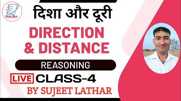 CLASS-4 DIRECTION TEST REASONING (LIVE) SUJEET LATHAR