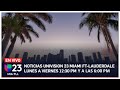 🔴 En vivo: Univision 23 Miami 12:30 pm 31 de mayo