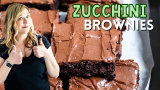 Zucchini Brownies you won't be able to resist!