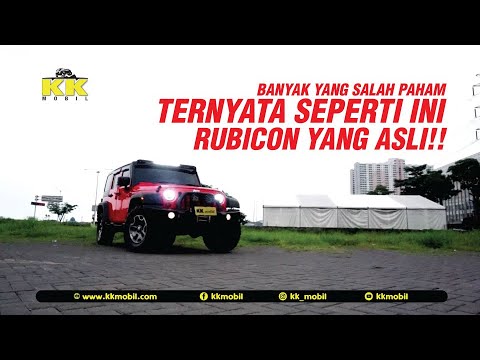 TERNYATA SEPERTI INI JEEP  WRANGLER RUBICON YANG ASLI KK 