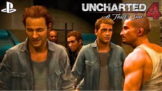 UNCHARTED 4: A Thief's End - Prison Fight!!