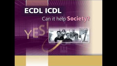 ECDL ICDL promotional video