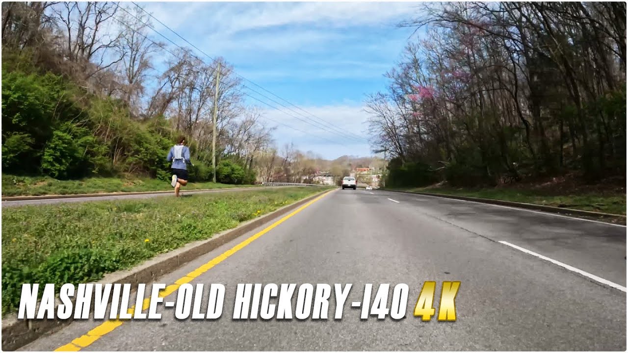 Driving from Nashville to Jackson | Old Hickory Blvd & I-40 | 4K60 | 
