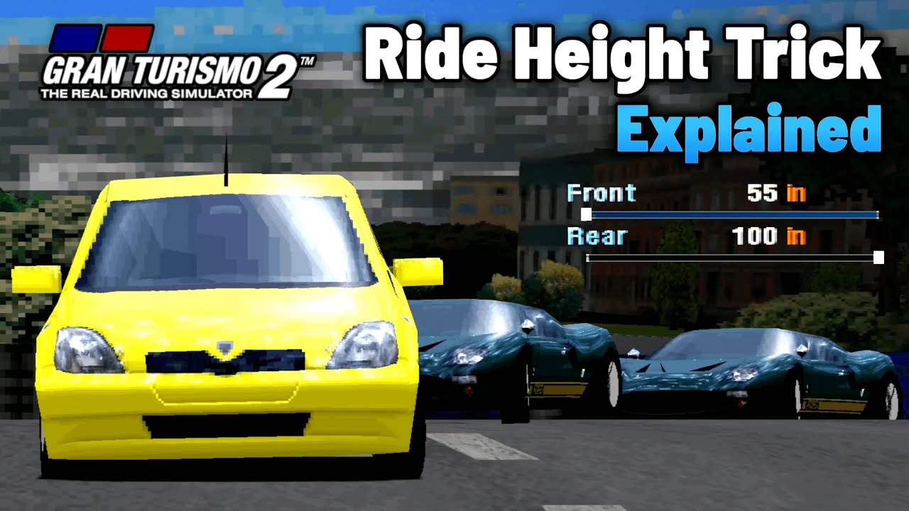 Как высота дорожного просвета сломала физику Gran Turismo 2