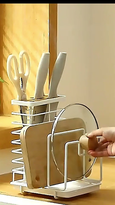 Tempat Pisau Talenan Dapur Set estetik banget!! #shorts