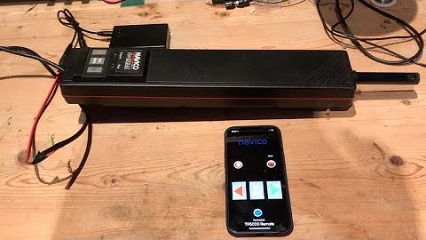 iPhone remote control of a Navico TP5000 Autopilot using Bluetooth