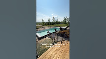 Part two! #swimmingpool #pooldesign #pool #outdoorliving #ingroundpool