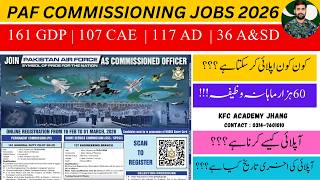 Join PAF as GD Pilot 2026 | GD Pilot Course 161 | PAF Jobs 2026 #paf #paf2025 #gdp #pilot