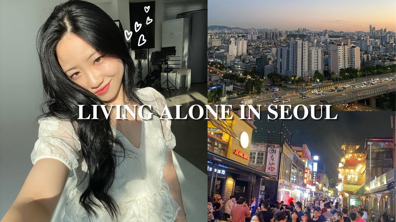I Spent A Day Alone in Seoul, South Korea | Living Alone Diaries - YouTube