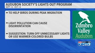 Zumbro Valley Audubon Society encourages participation in Lights Out Program