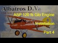 Maxford usa albatros asp 120 fs glo installation part 4