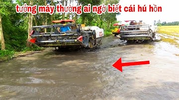 XEM CẢNH BỘ HAI MÁY CẮT KUBOTA DC 70 DC60 BINH MÀ KHÔNG NGỜ amazing video new
