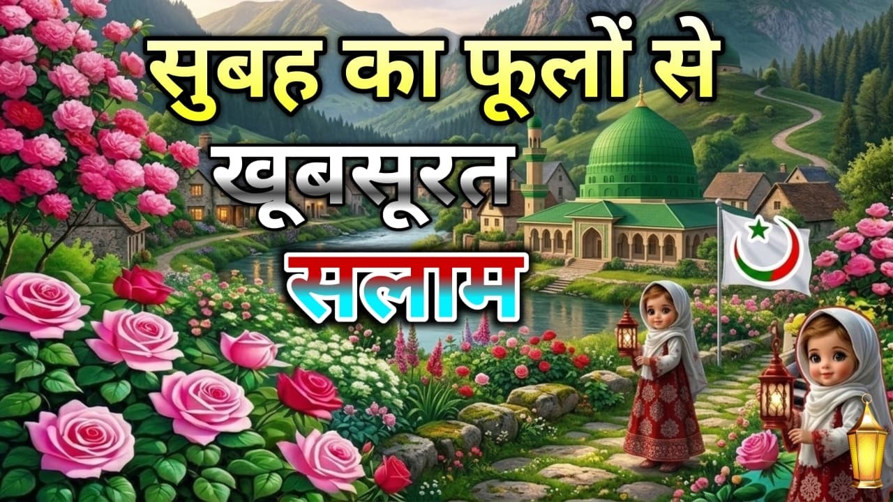 Sab Rasoolo Me Afzal Hai Aaqa Ki Shan 🕌 Mustafa ﷺ Jane Rehmat Salam 🌹 Subha Ka Salam Ramdan 13