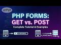 form in php || Post method in php || get method in php|| isset in php