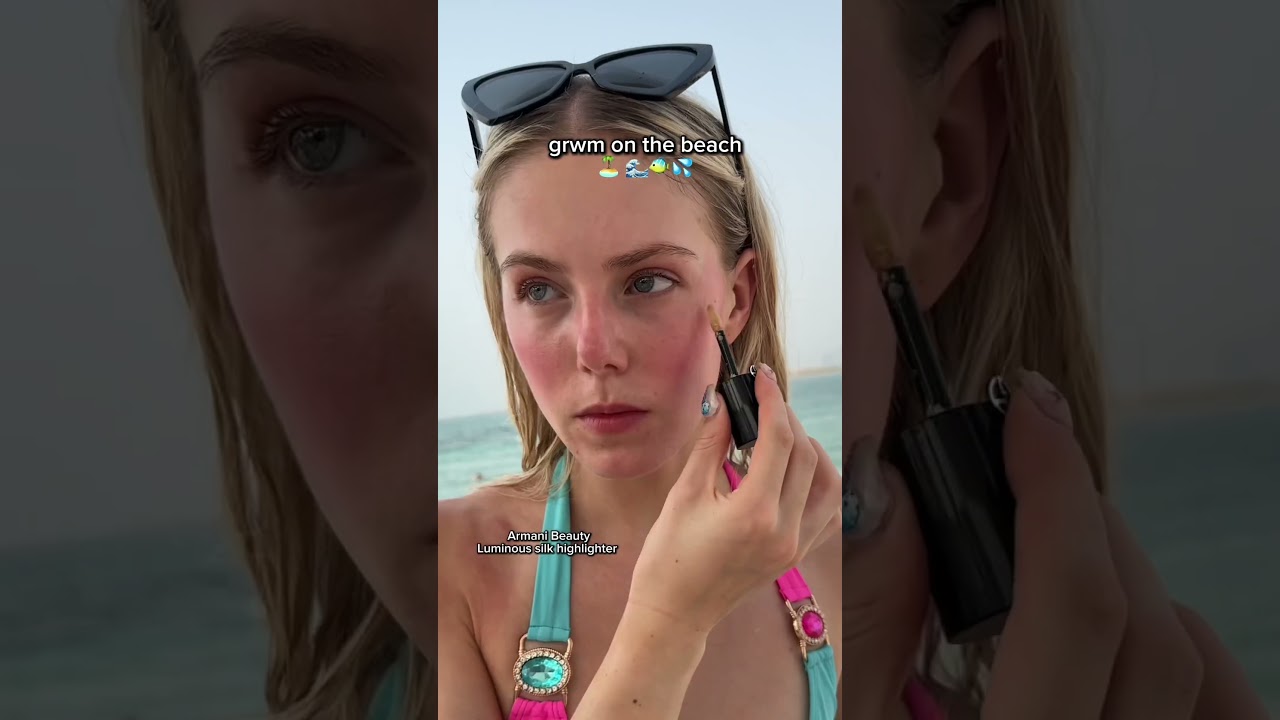 BEACH MAKEUP TUTORIAL 🌊