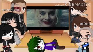 Suicide squad react to Harley Quinn
