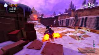 Crash Team Racing (NF) - Barin Ruins: Oxide Ghost (All Types)