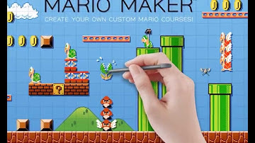 Super Mario Maker Games - Maker Super Mario Tutorial Part 1 Moving and Jumping