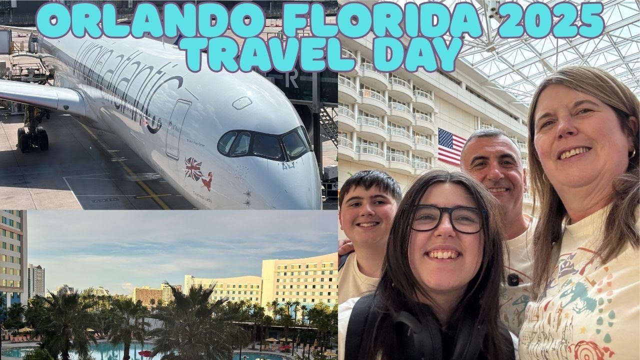 Orlando Florida August 2025 Travel Day