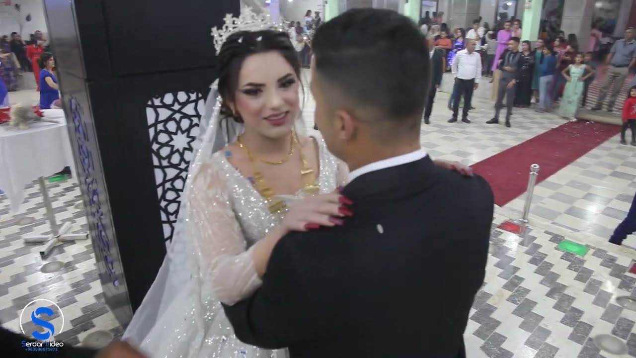 اجمل حفلات كوباني اهالي قرية تل غزال زفاف العروسين ديار &  كلستان اقيم الحفل في صالة الفرات رقم (2)