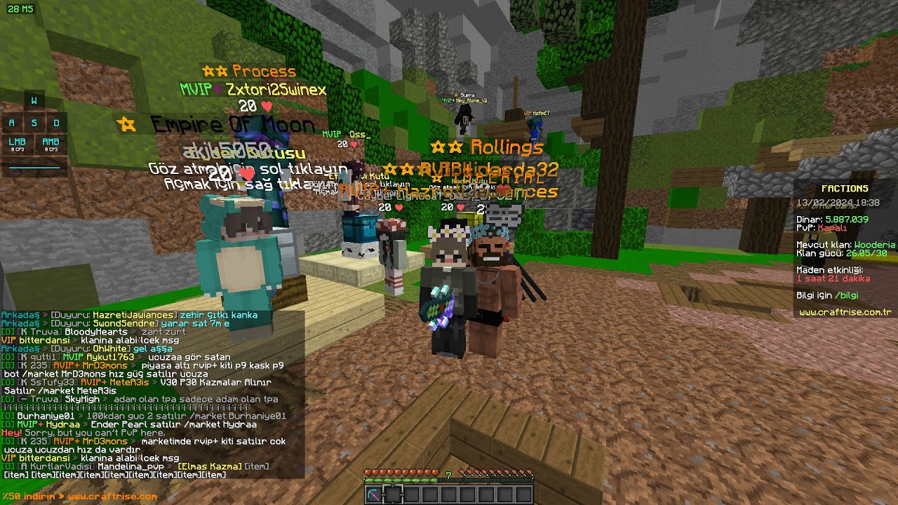 Craftrise Factions 8X Efsanevi Kutu Açılımı! (Zehir Kılıcı Çıktı? , Çekiliş!)