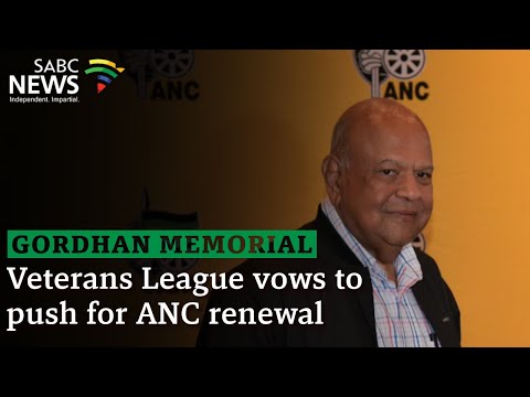 Gordhan Memorial | Veterans League vows to push for ANC renewal