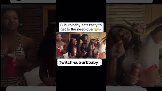 Suburb Baby Acts Zesty To Get To The Sleepover